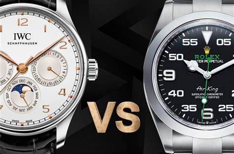 IWC vs. Rolex .